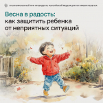 Весна в радость: как защитить ребенка от неприятных ситуаций
